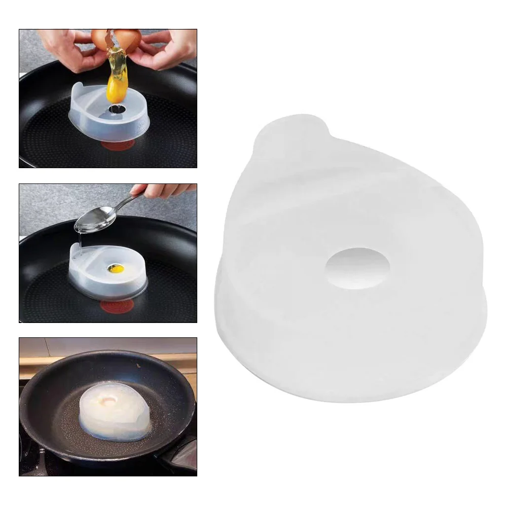 Pancake Pan Silicone Mold Maker Breakfast Fried Egg Mould Ring Shape Making Kitchen Utensils Cooking Gadget