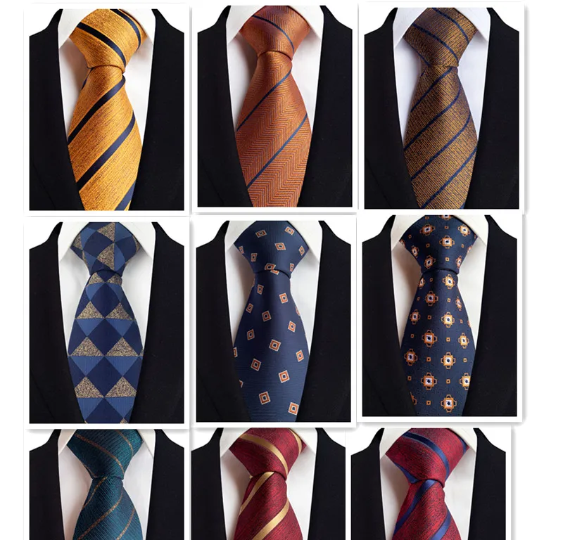 TigerTie Designer corbata rayas – de 8 cm corbata en diferentes colores