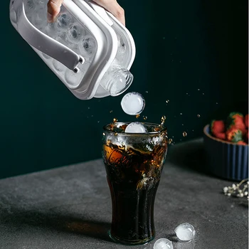 

Bar Ice Maker Kettle DIY Cool Kettle Mold for Summer Party Cooler Container Home Kitchen For Home Coffee Whisky Cold Drink