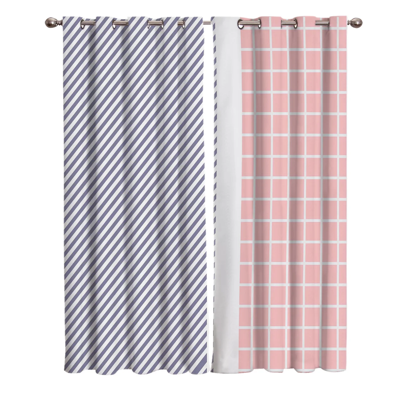 Современные Геометрические оконные шторы занавески для гостиной декоративные