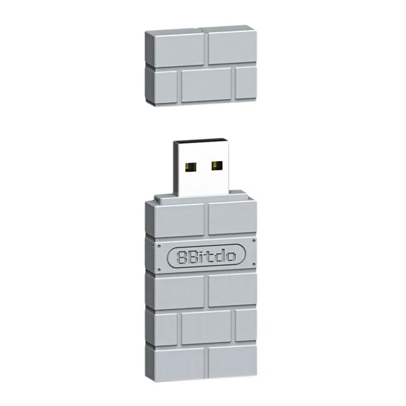 Серый 8 Bitdo беспроводной Bluetooth игровой коврик приемник USB конвертер для PS3 PS4 для PRO Switch RR адаптер PC хост игровой контроллер