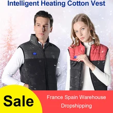 Usb жилет с электрическим подогревом, инфракрасный жилет с подогревом, зимний жилет, уличный жилет, зимняя куртка с подогревом, теплая одежда