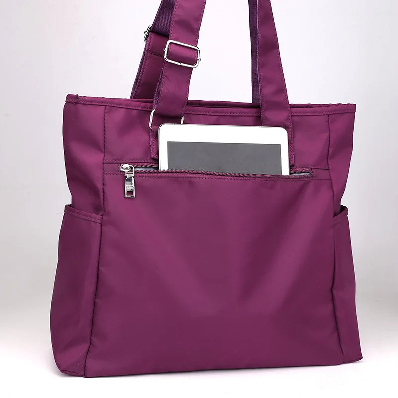 

Baigou 2019 New Style Nylon Trend Toth Single-shoulder Bag for Women Europe And America Outdoor Travel Hand Large Bag