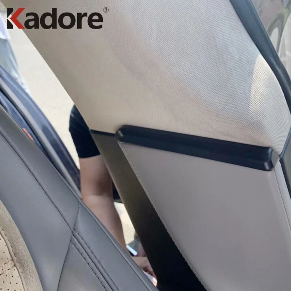 Для Tesla модель S- углеродное волокно отделка дверей автомобиля литье Крышка отделка полосы защитные Наклейки интерьерные аксессуары