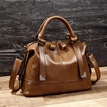 

2020 New Women Handbags Vintage Leather Tote Bags for Women Messenger Bags Crossbody Designer Hand Bags