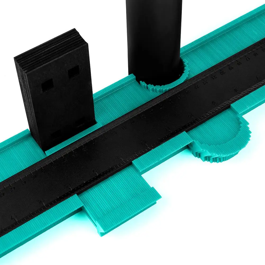 шаблон для измерения очертаний wolfcraft. измеритель выступов wolfcraft 127мм. повторяющий контур. Contour gauge duplicator tool. шаблон для криволинейных поверхностей.