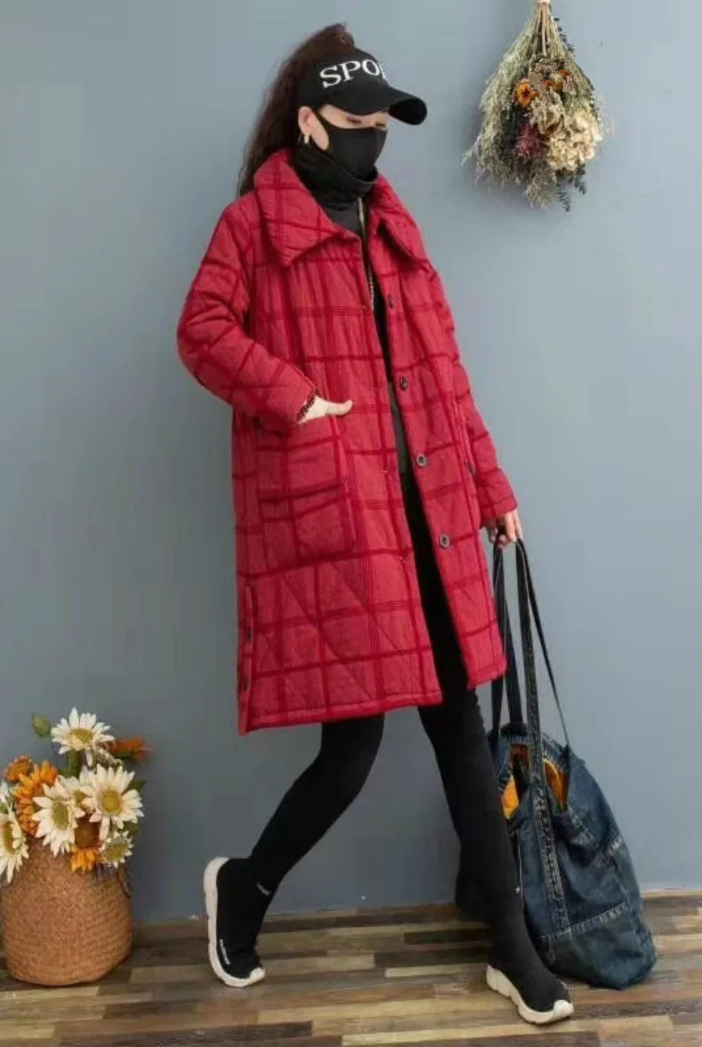 Max LuLu модные корейские зимние женские панковские уличные женские утепленные стеганые куртки повседневные парки свободного покроя длинные пальто