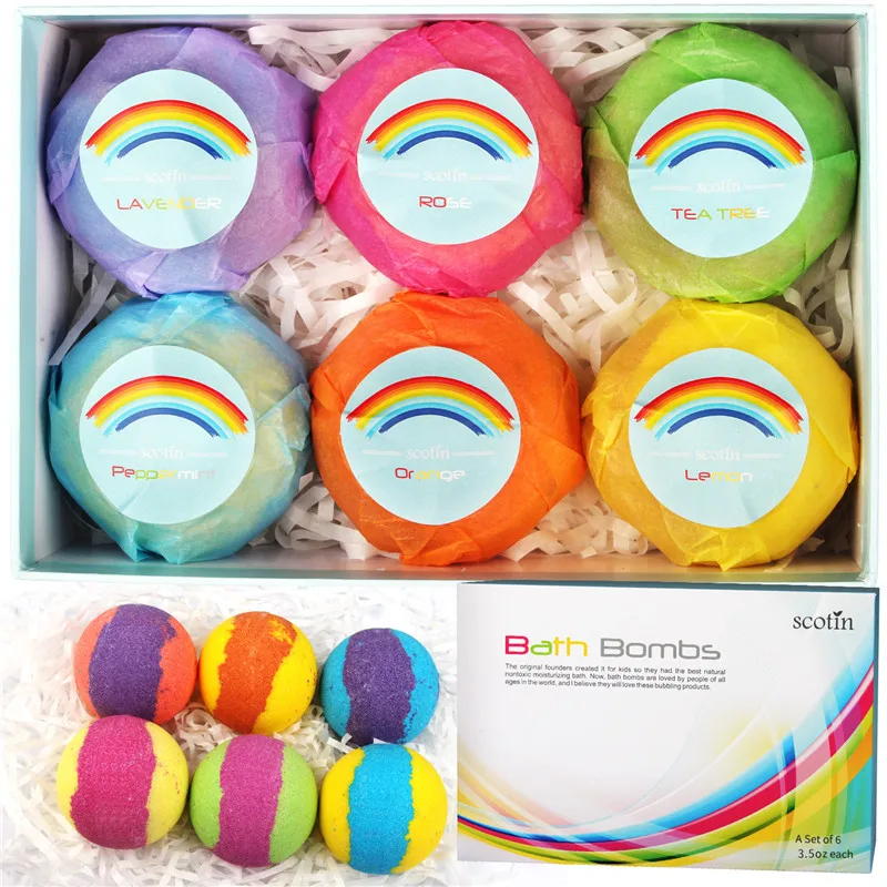 6/12 Pcs Soap Handmade Colorful Bubble Shower Salt Handmade Moisturizing Soap Bath Essential Oil Salt Bath Bomb Ball Gift Kit 6/12 Pcs Soap Handmade Colorful Bubble Shower Salt Handmade Moisturizing Soap Bath Essential Oil Salt Bath Bomb Ball Gift Kit