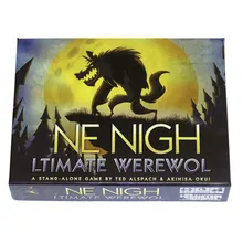 Ночь Ultimates Стандартный Werewolfs люкс коробка один набор настольной игры 3-10 плеер стол 10 мин быстрая игра игрушка подарок для ребенка
