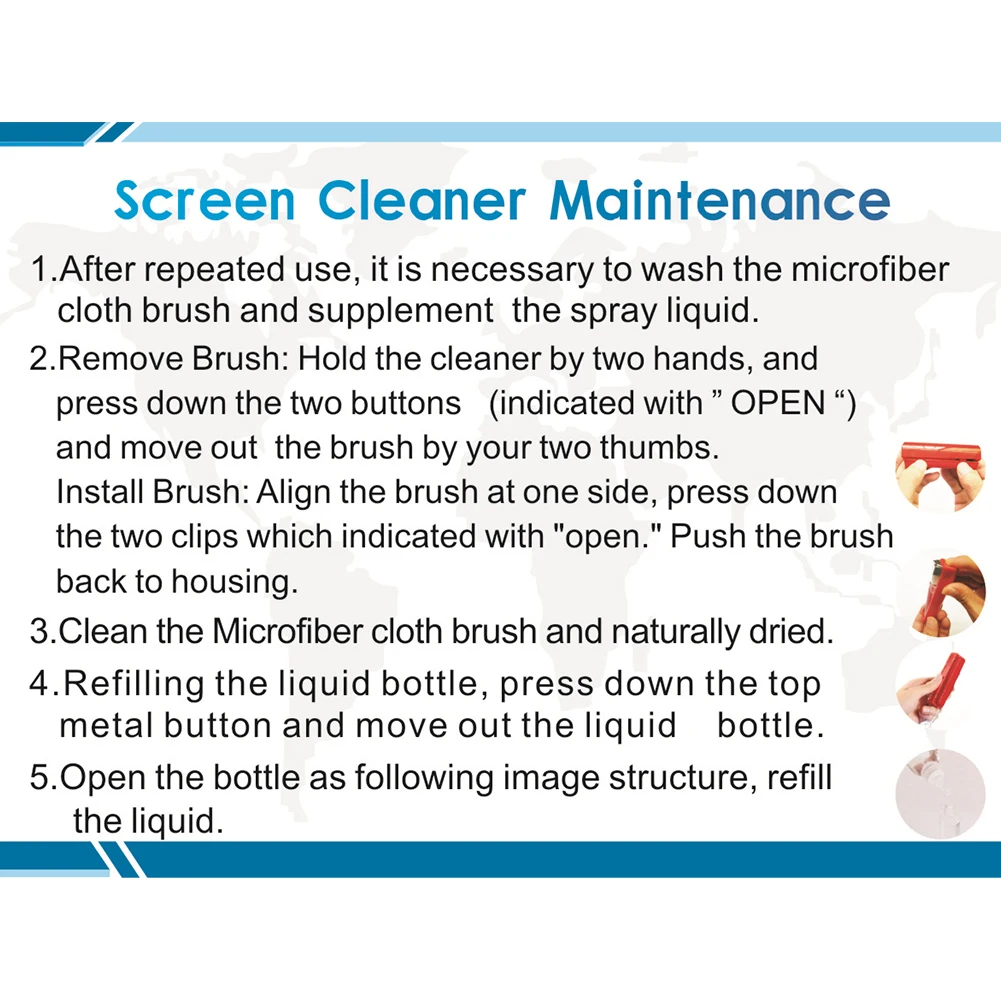 Screen Cleaning For Phone Plastic Fiber Cloth Laptop For Computer Lightweight Curved Surface Portable