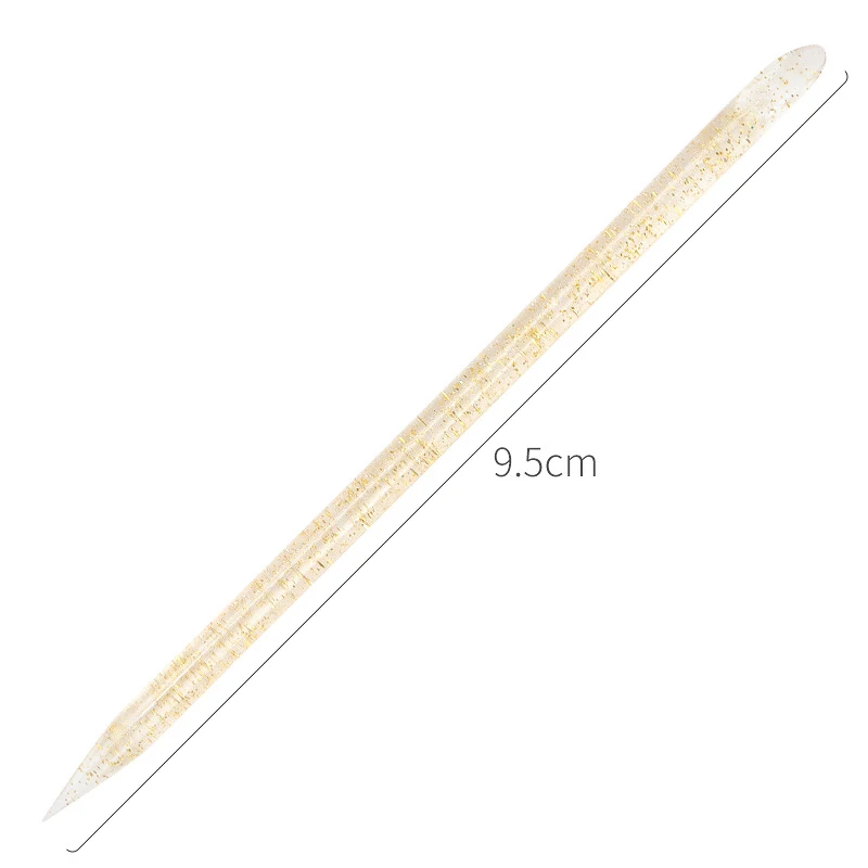 Crystal Nail Stick Double Side Cuticle Pusher Remover Tools Reusable Colorful Stick Nail Art Care Manicure Set 20/50/100 Pcs/Lot nail care kit manicure tools manicure pedicure kit manicure set nail art pusher nail manicure tools manicure pedicure tools cuticle pusher dead skin remover nail polish tools