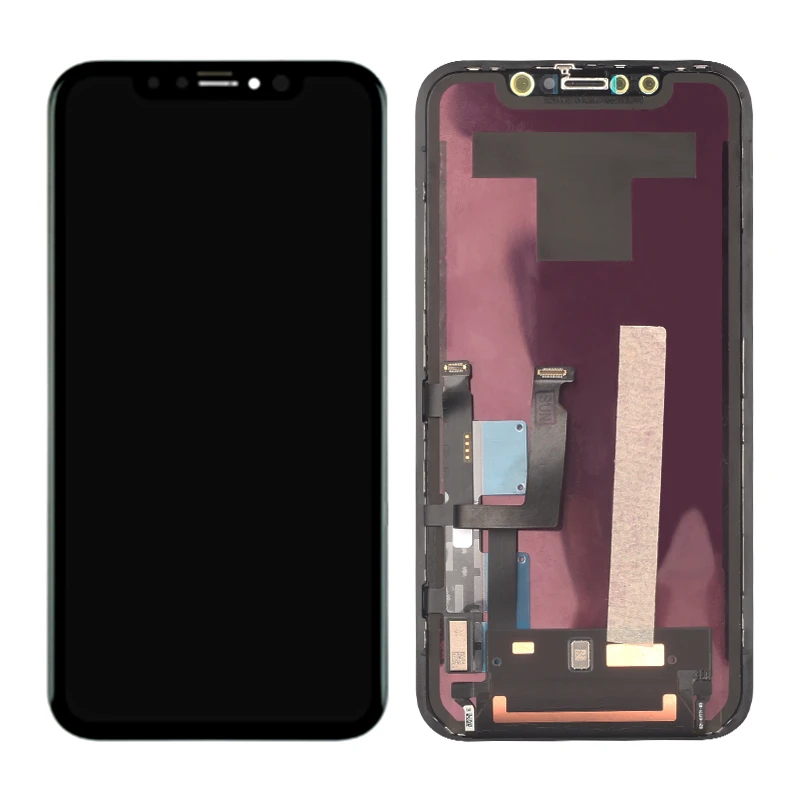 Гарантия качества для iPhone XR ЖК-дисплей AMOLED OEM сенсорный экран с запасными монтажными частями черный+ инструменты для сборки