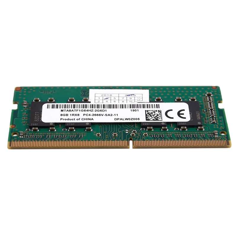 DDR4 sodimm ОЗУ поддержка памяти ноутбука Memoria 1,2 V DDR4 ноутбук