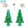 3D Xmas Tree 3/7 Color Light Flash LED Circuit Christmas Trees LED PCB Board Module DC 4.5V-5V Diy Electronic Kit ► Photo 3/6