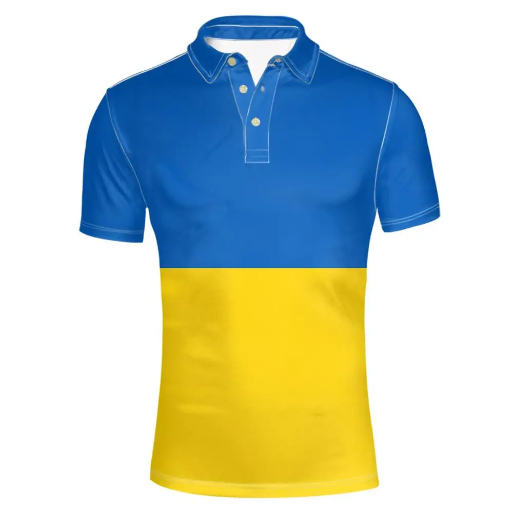 Украинская Молодежная рубашка-поло сделай сам с бесплатным именем и номером на