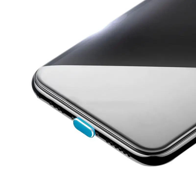 Набор заглушек от пыли Micro USB порт 3,5 мм разъем для наушников для Iphone 5 5S 6 6s 7 8Xr Xs Max многофункциональная Пылезащитная заглушка