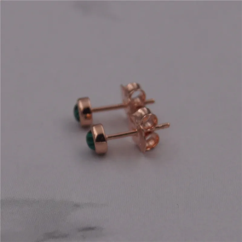joyas de plata 925 stud earrings for women boucle d'oreille femme pendientes mujer - Цвет камня: 5mm 812403670