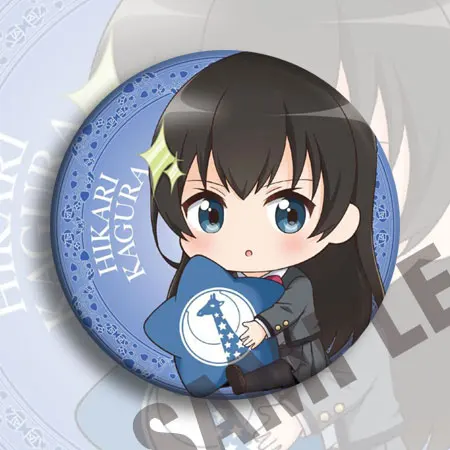 Значок, 1 шт., 58 мм, Revue Starlight Kaoruko Nana Daiba Saijo Claudine Tendou Maya, брошь, значки, акриловая брошь
