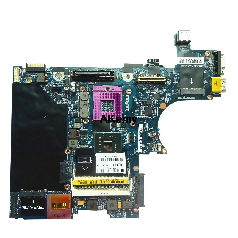 Для Dell E6400 интегрированная материнская плата ноутбука LA-3805P CN-0G784N G784N CN-0J470N J470N полный тест