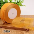 Organza dark yellow