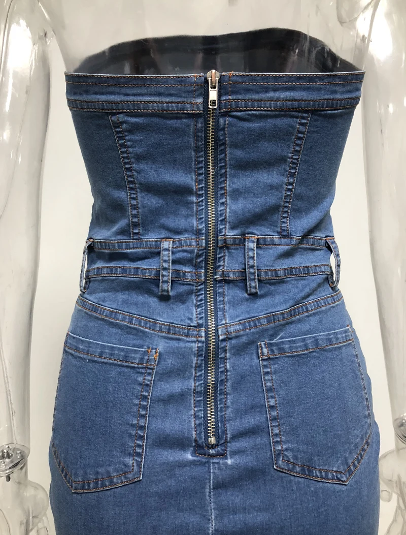 Busty Women Summer Dress Bag Chest Tube picture