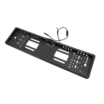 

EU License Plate Frame Camera 720p Wireless Adjustable WIFI Back Up Camera License Plate Frame Video Recorder Rear View Camera