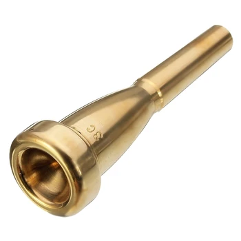 

Trumpet Mouthpiece Trumpet 3C Size Gold