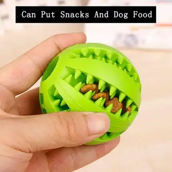 

Pet Dog Toys Extra-tough Rubber Ball Toy Funny Interactive Chew Toys Elasticity Dog Cleaning Ball For Dog Ball Tooth of Foo C6T6