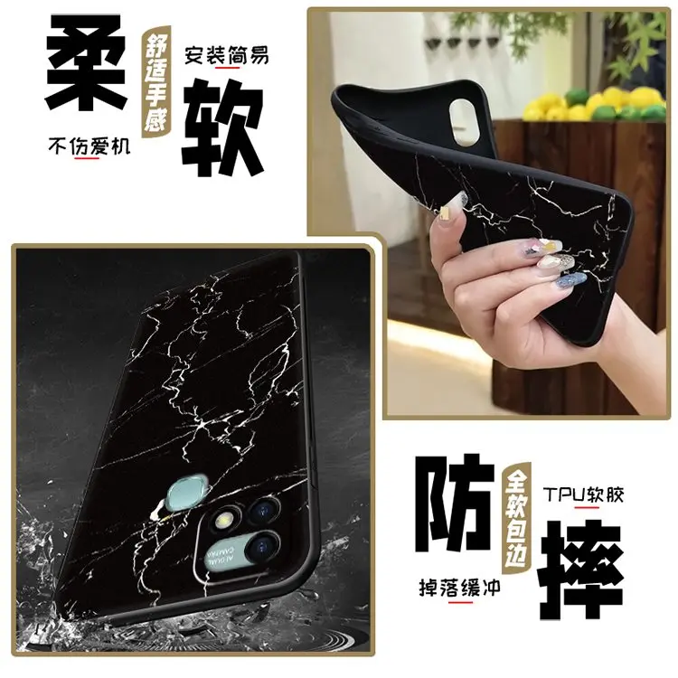 wallet cases Soft Durable Phone Case For infinix X659B/HOT 10i New Fashion Design Back Cover Cartoon Anti-dust flip cases