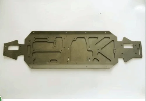 Сплав CNC шасси пластина 6061 алюминий подходит для 1/5 Losi 5ive T Rovan LT KM X2 DDT ③ гоночный грузовик RC запчасти для автомобилей