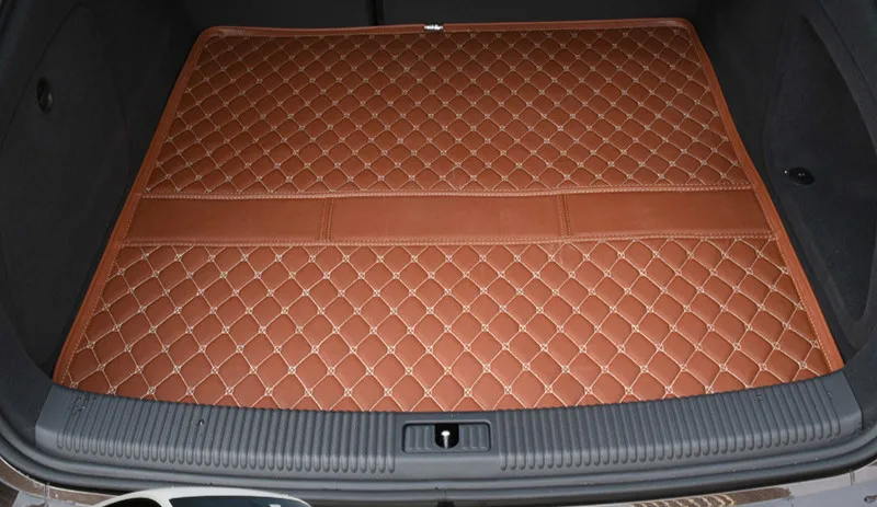 

Custom Special Car Trunk Mats for Hyundai IX25 IX35 Elantra Sonata Tucson Veloster Waterproof Durable Cargo Carpets Santafe