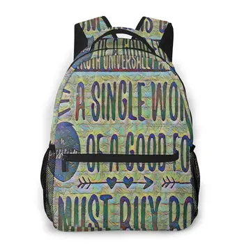 

Feminist Pride & Prejudice New Pattern knapsack Pride and Prejudice Teens Books Backpack
