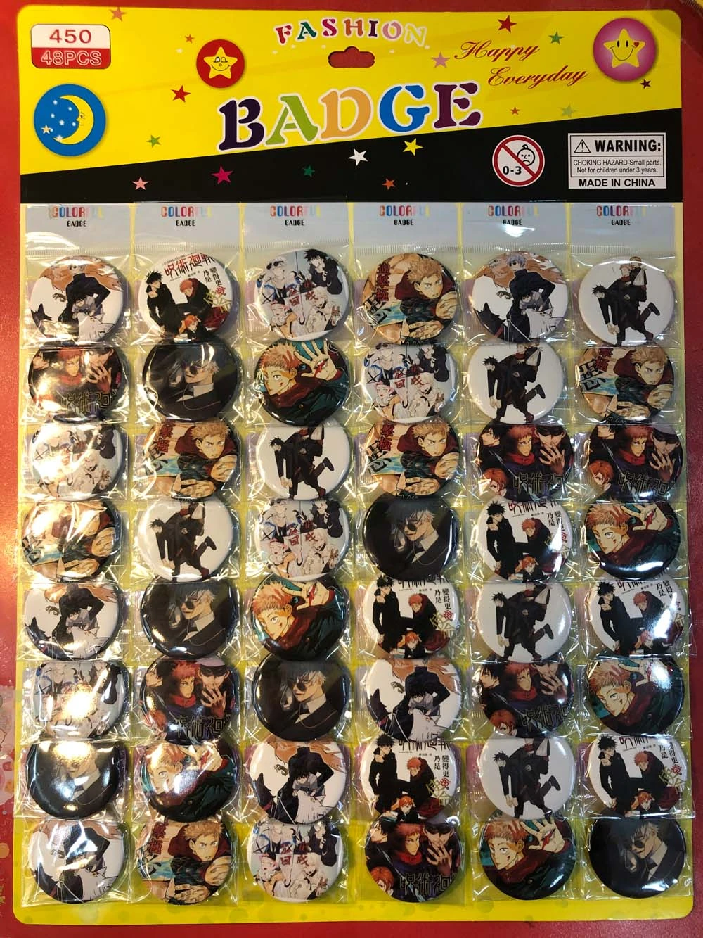 Jewelry Anime Pins Set | Pin Badge Anime Japan | Anime Badges Set