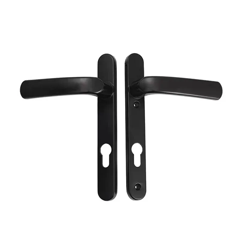 Narrow Universal Security Sliding Door Handle Size 85mm 92mm Aluminium Alloy Door Handle Panel Room Panel Security Locks door handles