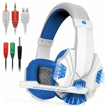 Pohiks 1pc Professional LED Light Gamer Headset 3 5mm Wired Adjustable Bass Stereo Headphones For PC Laptop PS4 Xbox One