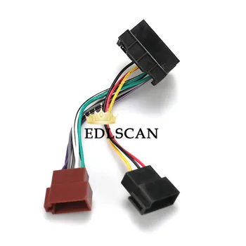 

EDLSCAN 12-126 Autostereo ISO radio adapter cable for Citrioen for PEUGEO select models auto ISO wiring harness 12-126