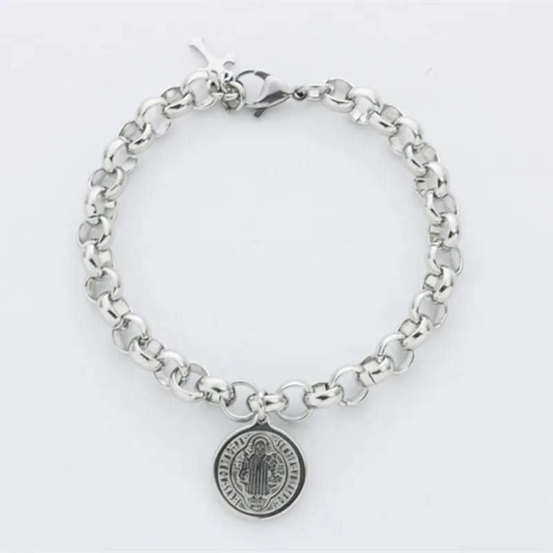 Модный студенческий амулет в стиле Харадзюку Мори для девушек, Круглый Кулон из титановой стали, браслет для мужчин и женщин, горячая распродажа