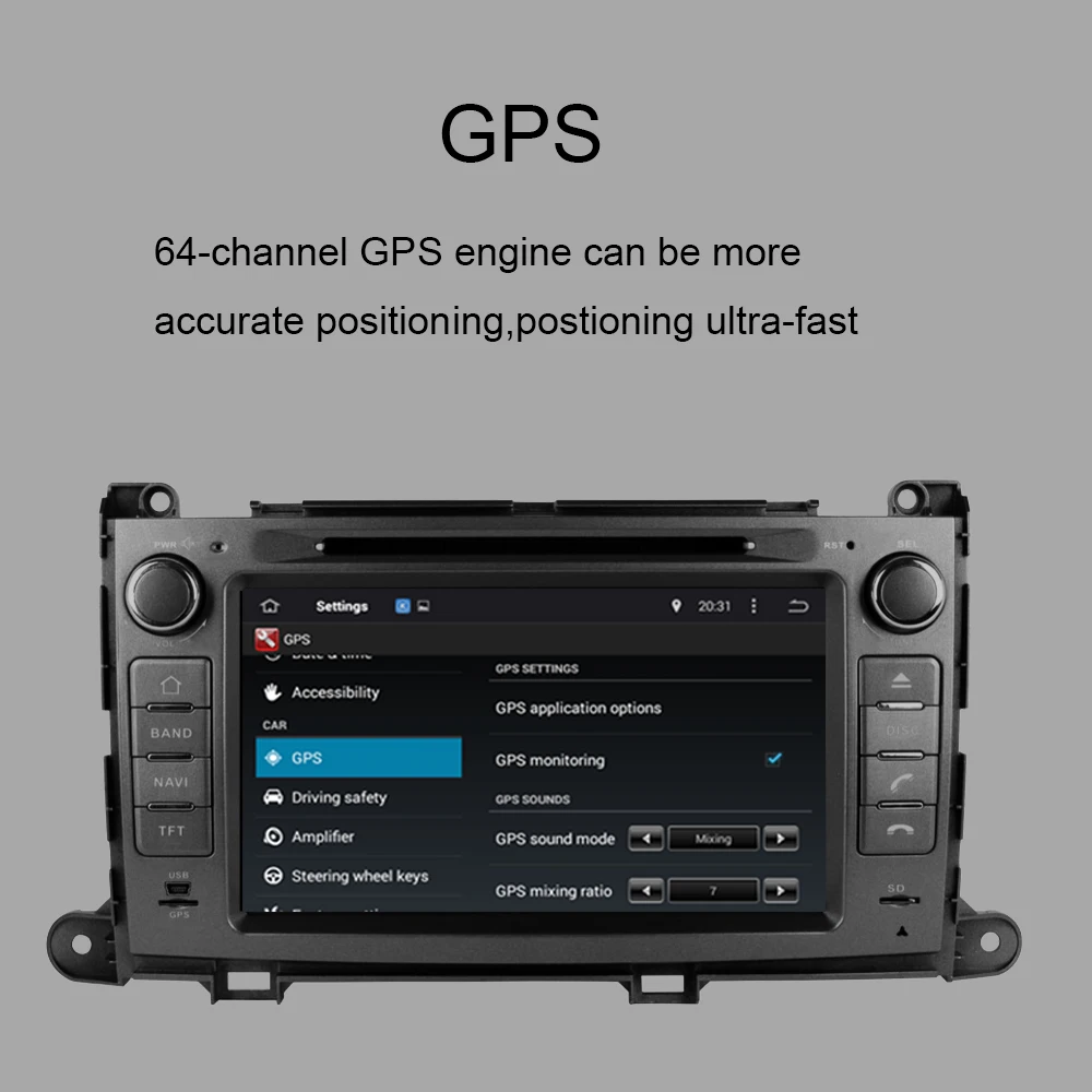 Android 9,0 Автомобильный gps навигатор Мультимедиа Bluetooth для OYOTA Sienna/XL30 2013- автомобильный Радио плеер DVD мультимедиа головное устройство