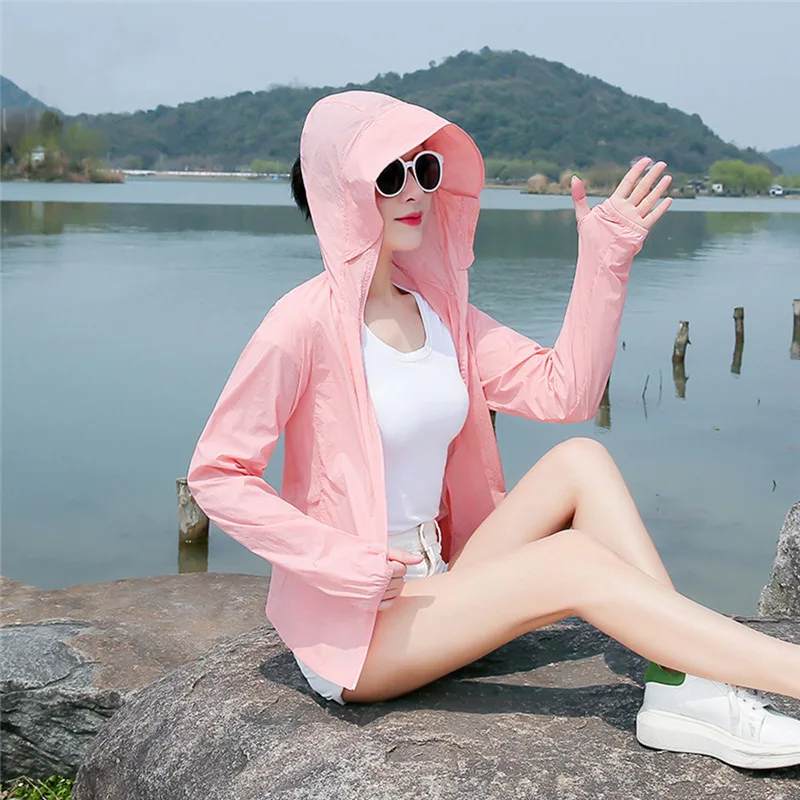 Outdoor Sun Protection Clothing Women'S  Jacket UV Protection Summer Hiking Shirts Outdoor Sun Protection Clothing  #0G21 (7)