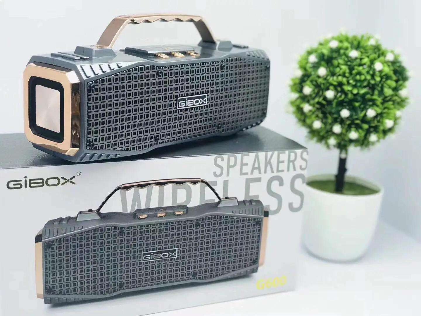 Bluetooth динамик 16 Вт Портативный Открытый 4000 мАч Беспроводная аудио карта U диск радио Воспроизведение поддержка вызова TF FM - Цвет: Черный