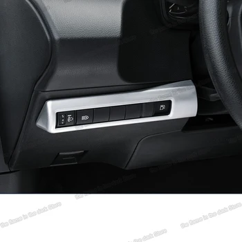 

Lsrtw2017 for Toyota Corolla 2020 E210 Car Headlight Switch Panel Trims Interior Accessories 2019 2021 Carbon Fiber control fuel