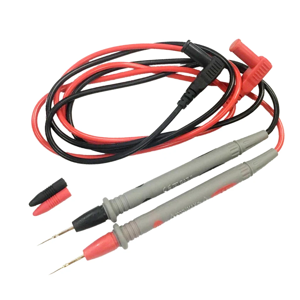 Needle Tipped Tip Multimeter Probes Test Leads Tester 1000V 20A 90cm Cable