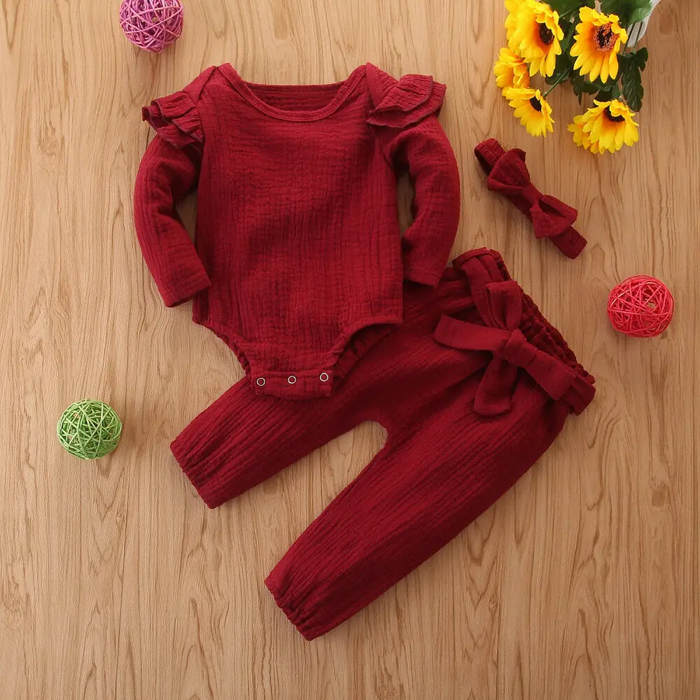Комбинезон с длинными рукавами для новорожденных мальчиков и девочек 0-24 месяцев, комбинезон+ штаны, одежда, костюм для подвижных игр - Цвет: C