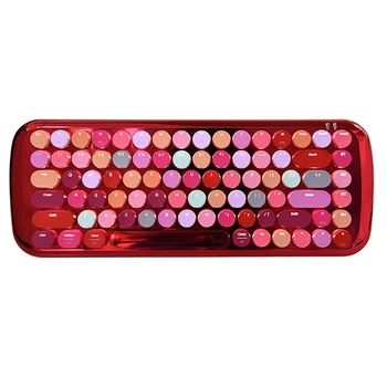 

Mofii Bluetooth Mini Lipstick Mechanical Keyboard White Light Girl Cute Tablet Phone Universal Keyboard
