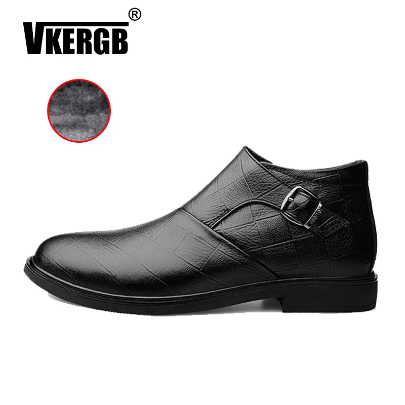 VKERGB 2019 New Business Men'S Dress Shoes Wedding Leather Shoes Designer Business Office Loafers Brown Shoes Genuine Leather VKERGB 2019 New Business Men'S Dress Shoes Wedding Leather Shoes Designer Business Office Loafers Brown Shoes Genuine Leather