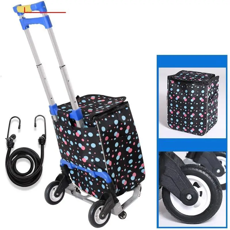 Барный Plegable Carello Carro Compra кухонный стол De Courses Avec Roulettes Mesa Cocina Chariot Roulant Тележка для покупок - Цвет: Version I