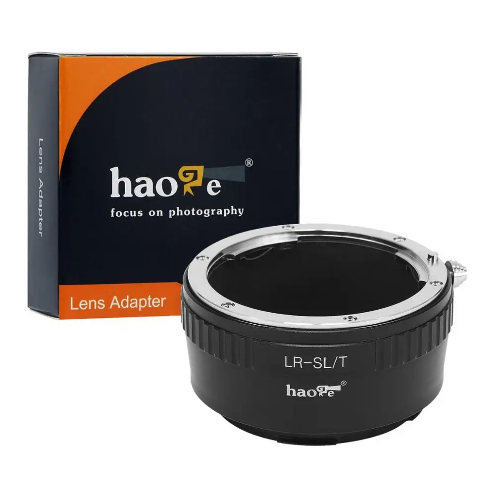 

Haoge Manual Lens Mount Adapter for Leica R LR Lens to Leica L Mount Camera such as T , Typ 701 , Typ701 , TL , TL2 , CL (2017)