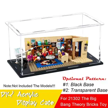 

2 Type DIY Acrylic Display Case Box for 21302 Building Blocks Bricks Toy (Model Not Included) Display Case