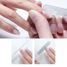 

Lightweight Versatile Polish Remover Glass Strip Manicure Tools Hard Nail File Smooth Edge for Adult