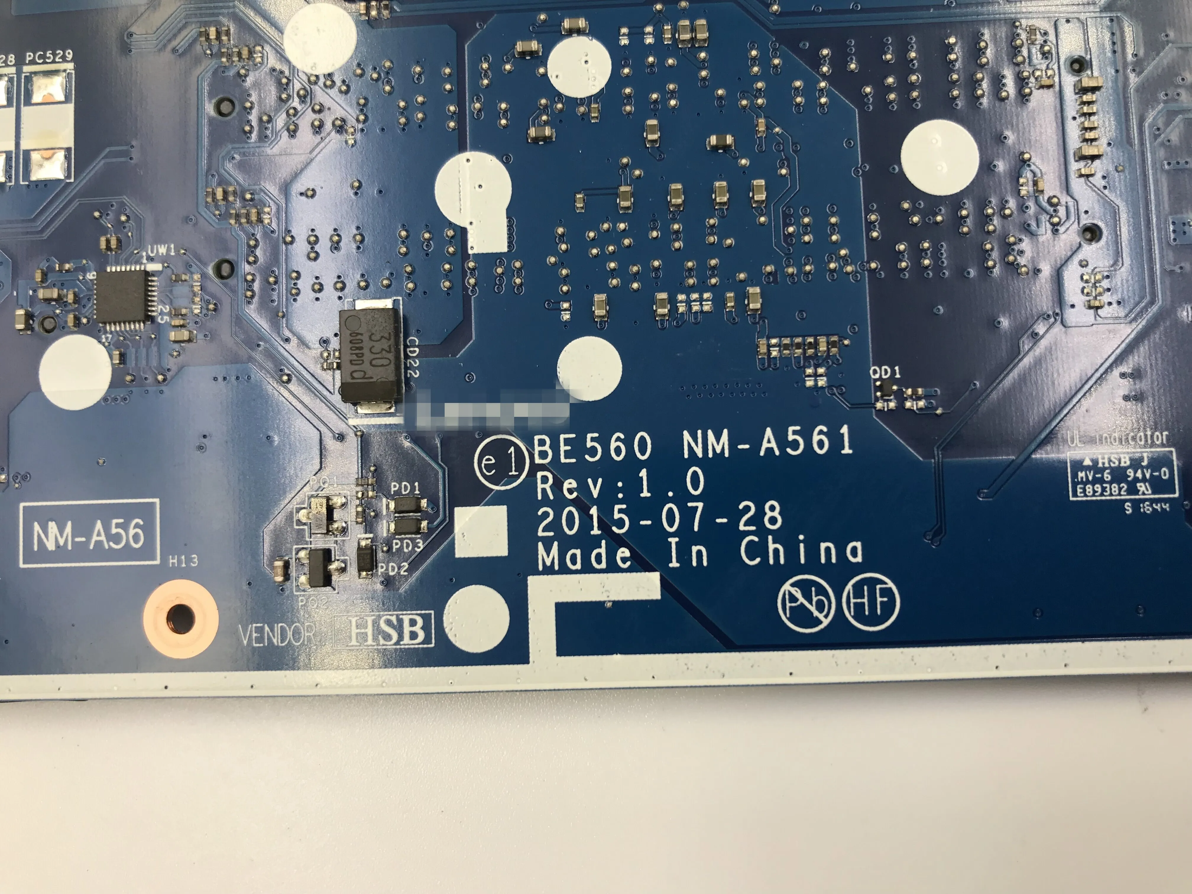 Материнская плата для ноутбука lenovo thinkpad E560 NM A561 01AW113 с диагональю 100% дюйма